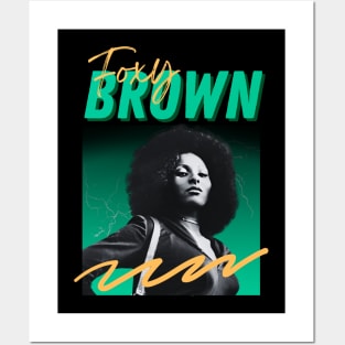 Foxy brown***original retro Posters and Art